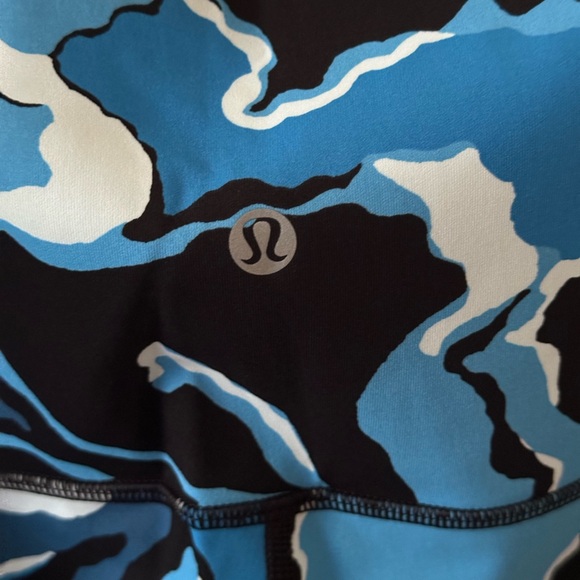 NWT Lululemon Wunder Under Pant (Hi-Rise) Blue size 8 - Picture 3 of 6